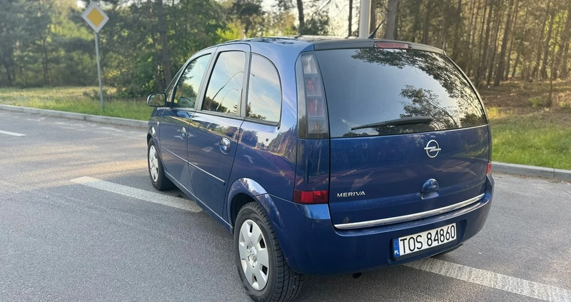 Opel Meriva cena 6900 przebieg: 150490, rok produkcji 2007 z Pogorzela małe 529